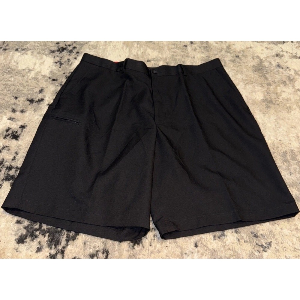 Grand Slam Performance Black Golf Shorts Mens Size 38 Score Card Pocket New